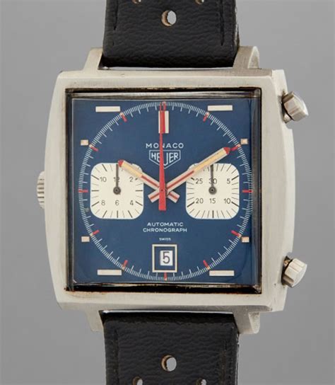 steve mcqueen monaco watch|steve mcqueen watch auction.